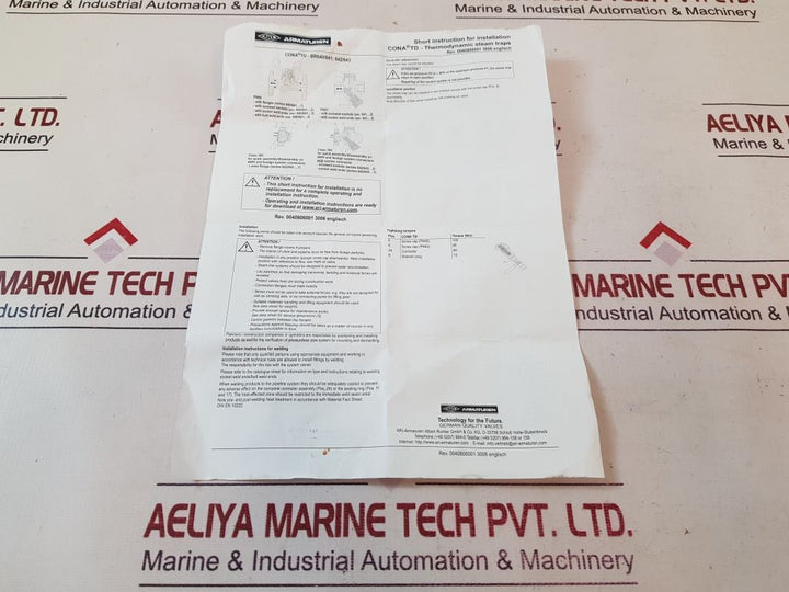 Ari A743Ca40 Thermo Dynamic Steam Trap