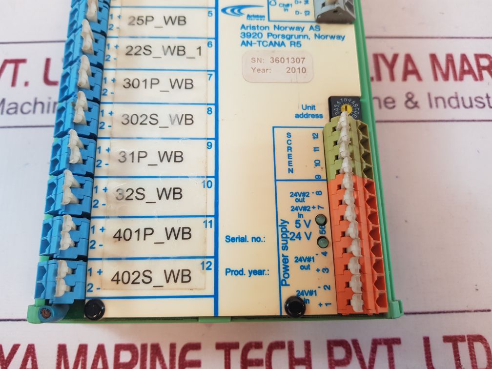 Ariston 3920 control unit an-tcana r5