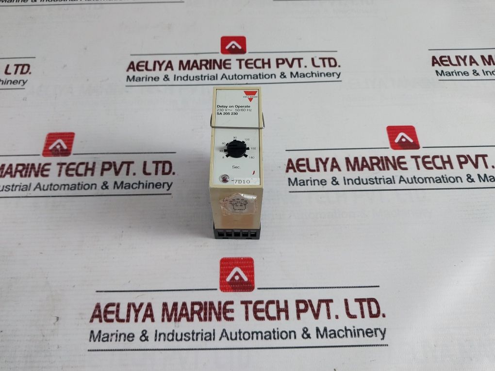 Carlo Gavazzi Sa 205 230 Time Delay Relay With Base 230V 50/60 Hz