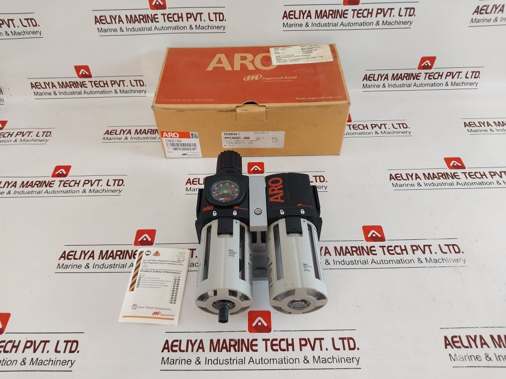 Aro C38351-600 Filter Regulator Lubricator F/R+L Combo 3/4