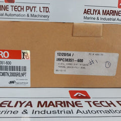 Aro C38351-600 Filter Regulator Lubricator F/R+L Combo 3/4"