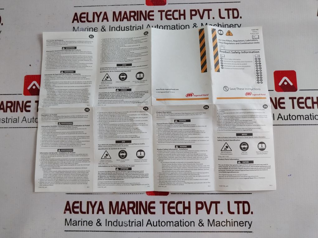 Aro Ingersoll Rand C38351-610 Filter/Regulator/Lubricator