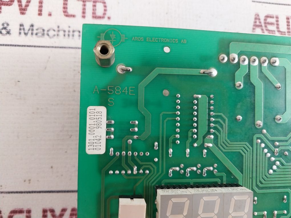Aros Electronics A-584E Printed Circuit Board (Pcb)