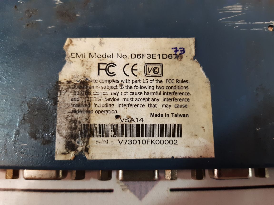 Arp Datacon Vsa14 Video Splitter