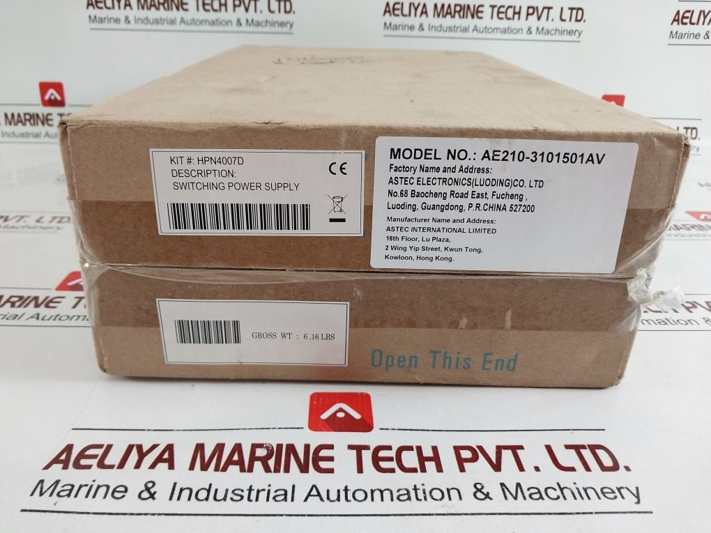 Motorola/Artesyn Ae210-3101501Av Switching Power Supply Hpn4007D