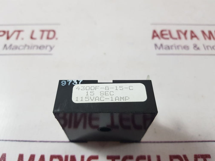 Artisan Controls 4300F-8-15-c Solid State Interval Timer
