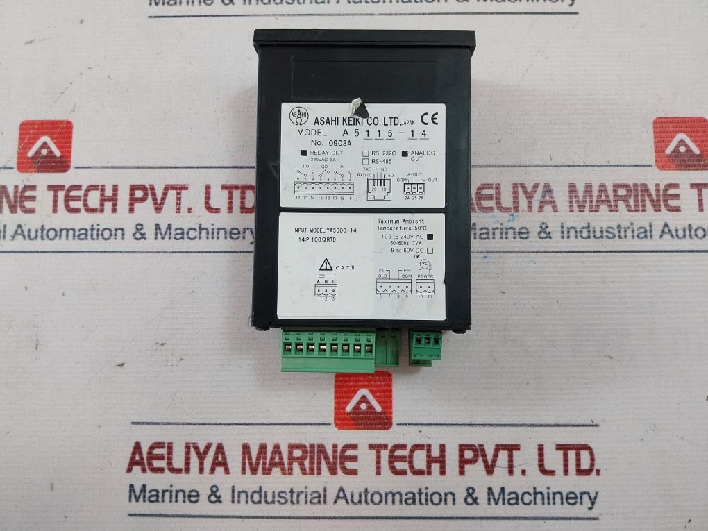 Asahi Keiki A5115-14 Digital Panel Meter