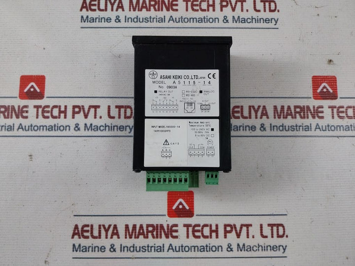 Asahi Keiki A5115-14 Digital Panel Meter 50°C