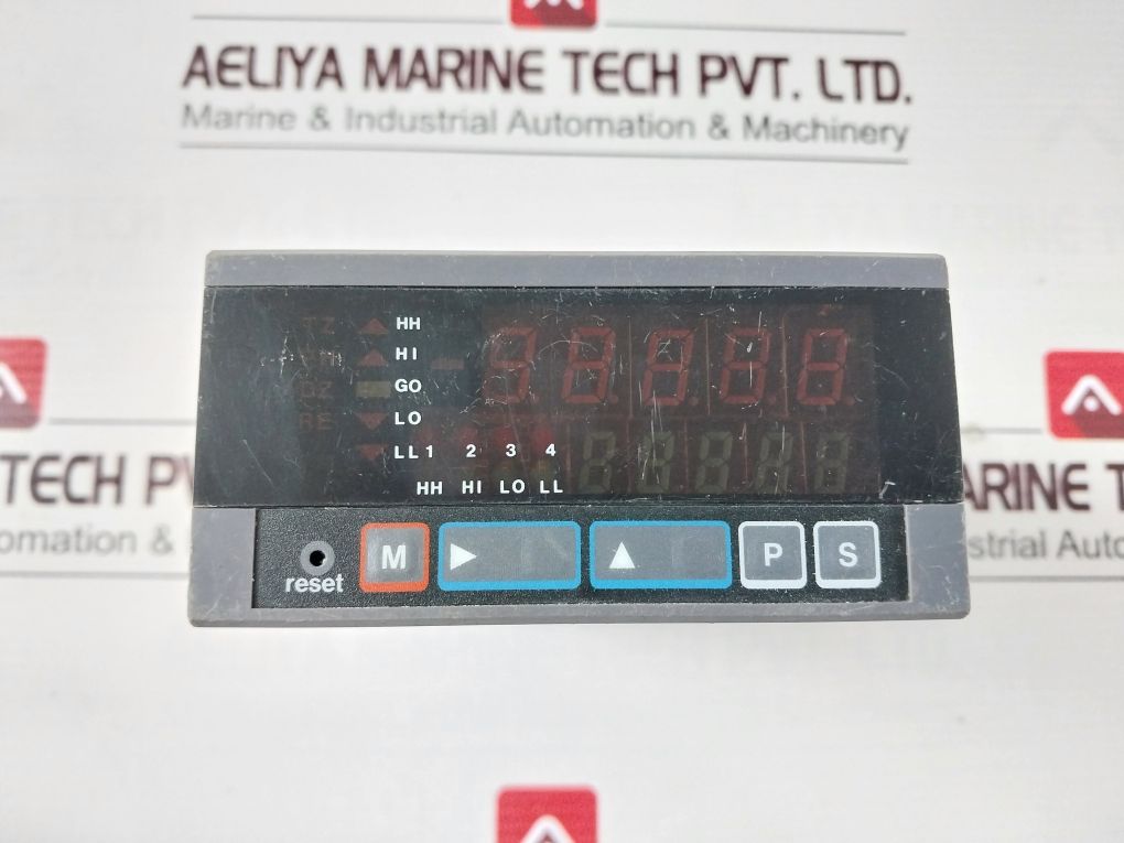 Asahi Keiki Am-747A-13-45-11 Digital Panel Meter Relay