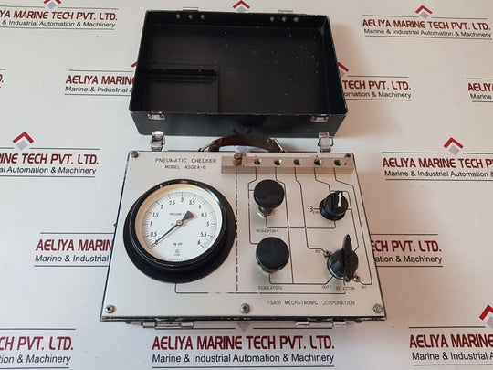 Asahi Mechatronic As02A-6 Pressure Gauge 0-6 Kg/Cm2

