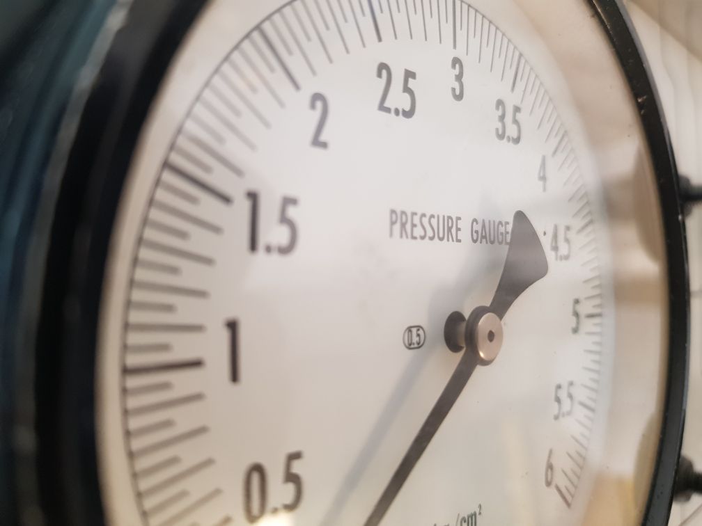 Asahi Mechatronic As02A-6 Pressure Gauge 0-6 Kg/Cm2