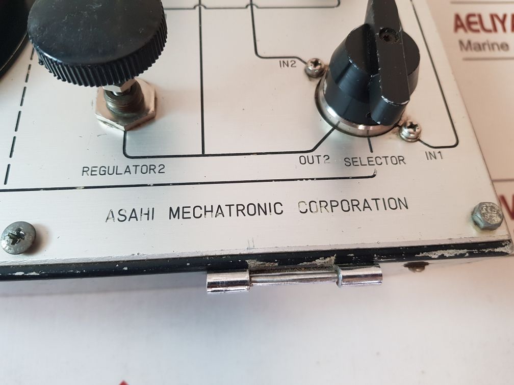 Asahi Mechatronic As02A-6 Pressure Gauge 0-6 Kg/Cm2
