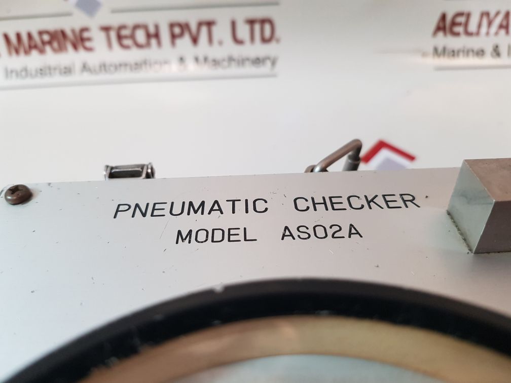 Asahi Mechatronic As02A Pressure Gauge As02A-6