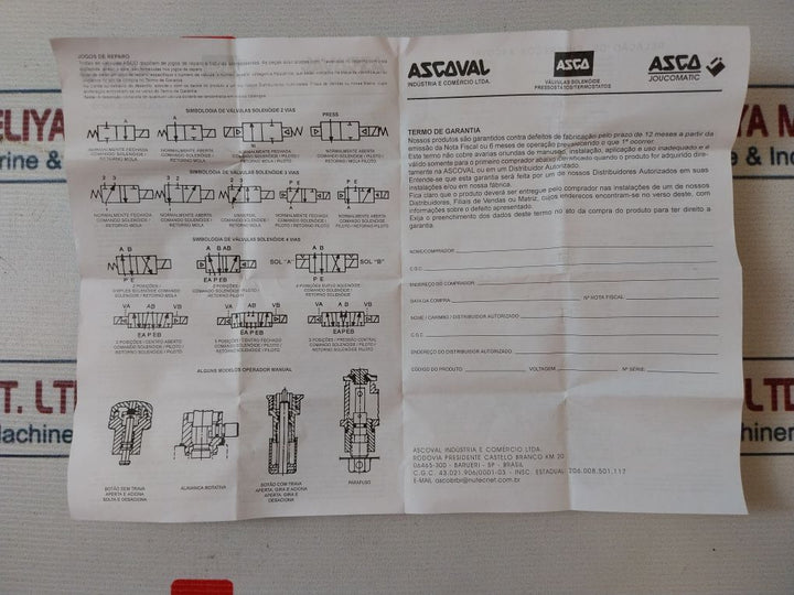 Asco 064982-005-b Solenoid Valve Coil A95 240V 60Hz
