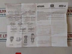 Asco 064982-005-b Solenoid Valve Coil A95 240V 60Hz