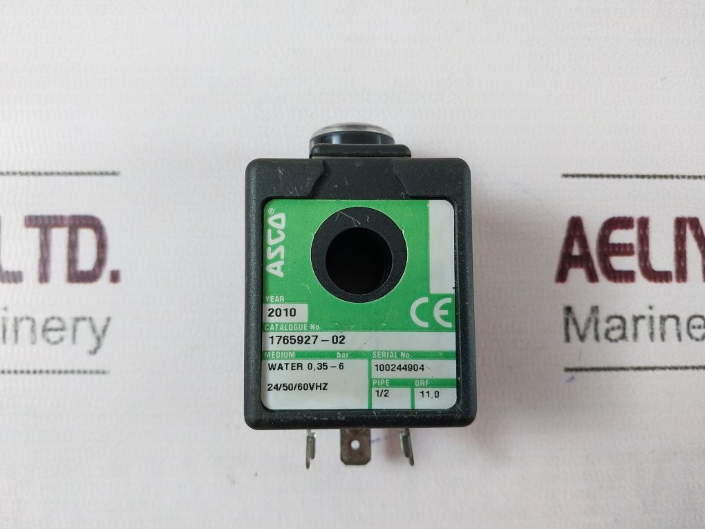 Asco 1765927-02 Solenoid Coil 24/50/60V Hz