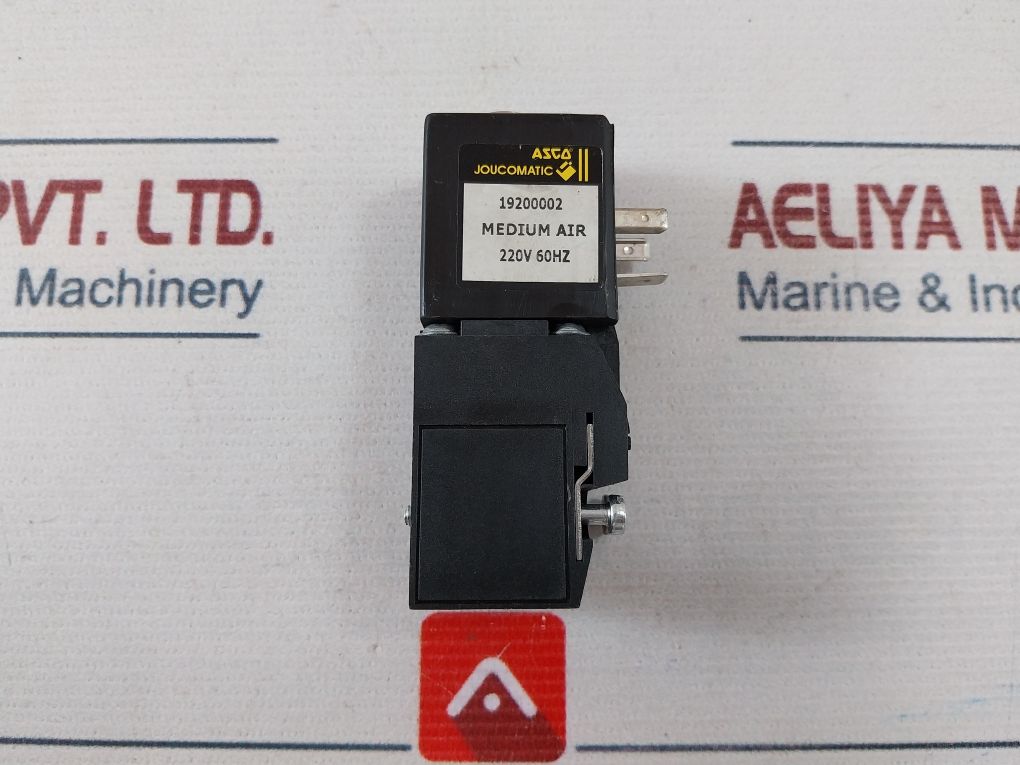 Asco 19200002 Solenoid Valve With Coil