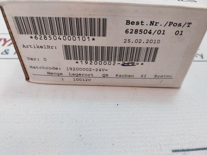 Asco 19200002 Solenoid Valve With Coil Set
