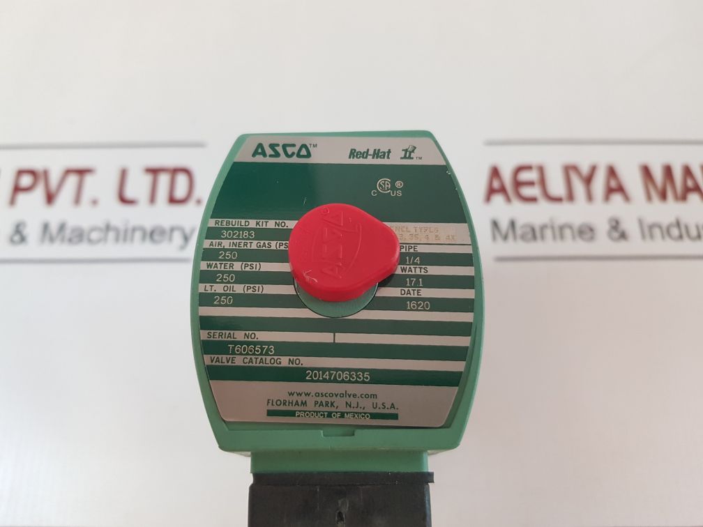 Asco 2014706335 Solenoid Valve 302183
