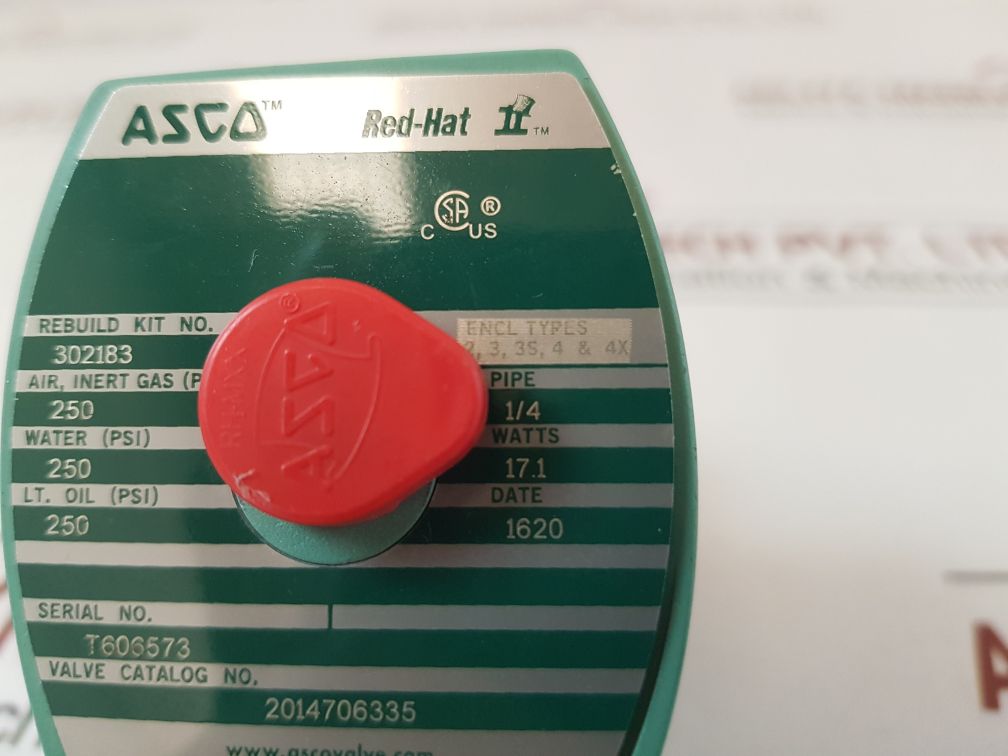 Asco 2014706335 Solenoid Valve 302183
