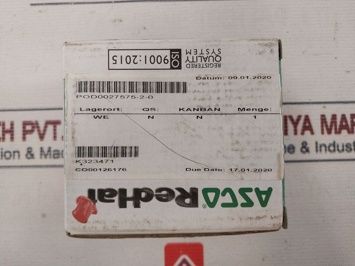 Asco 323471 Solenoid Sub-assembly Rebuild Kit 240/60Hz