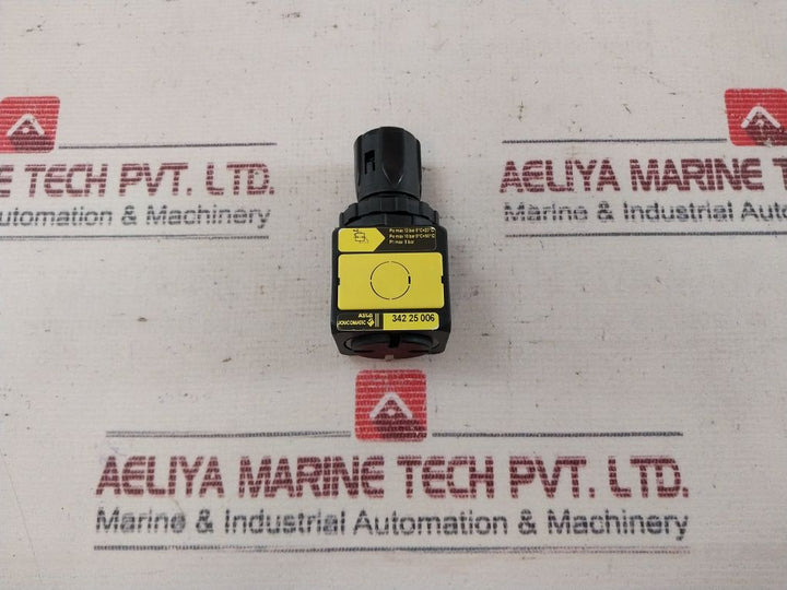 Asco 342 25 006 Pressure Regulator With Gauge 0-150 Psi