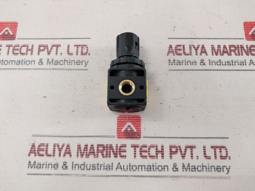 Asco 342 25 006 Pressure Regulator With Gauge 0-150 Psi