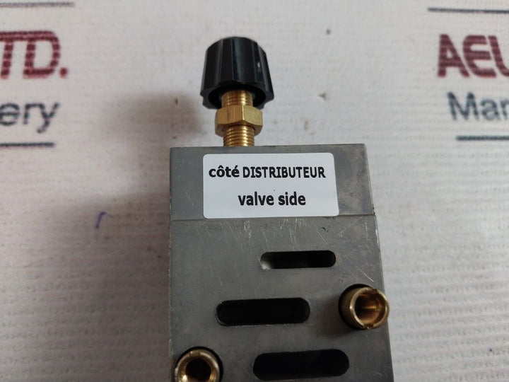 Asco 34600476 Joucomatic Flow Control Sandwich For Spool Valve
