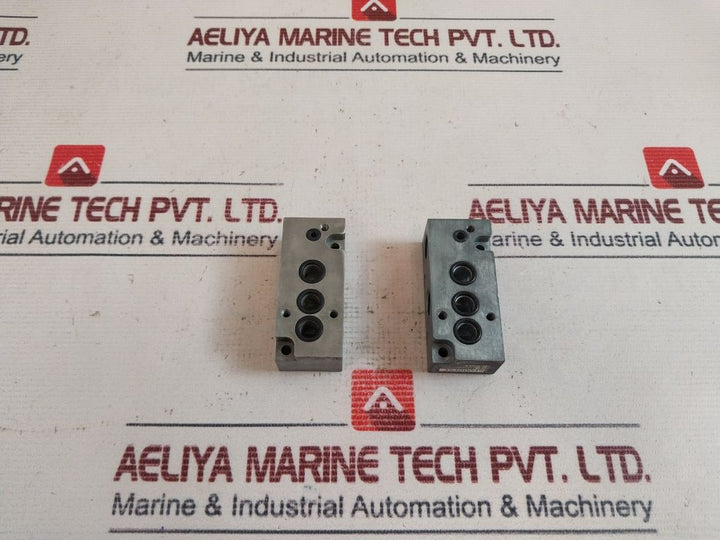 Asco 35300049 Single Subbase For Poppet Valve 3/2