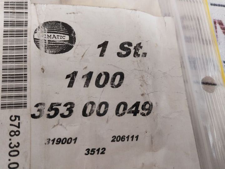 Asco 35300049 Single Subbase For Poppet Valve 3/2