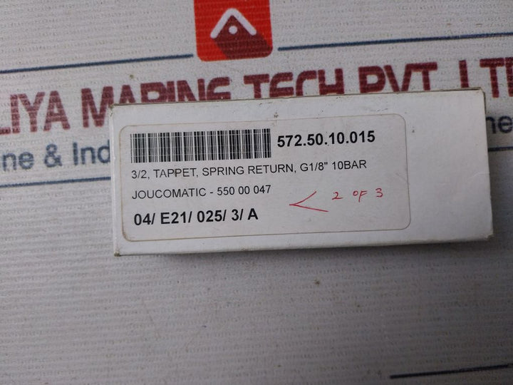 Asco 55000047 3/2, Tappet, Spring Return, G1/8”