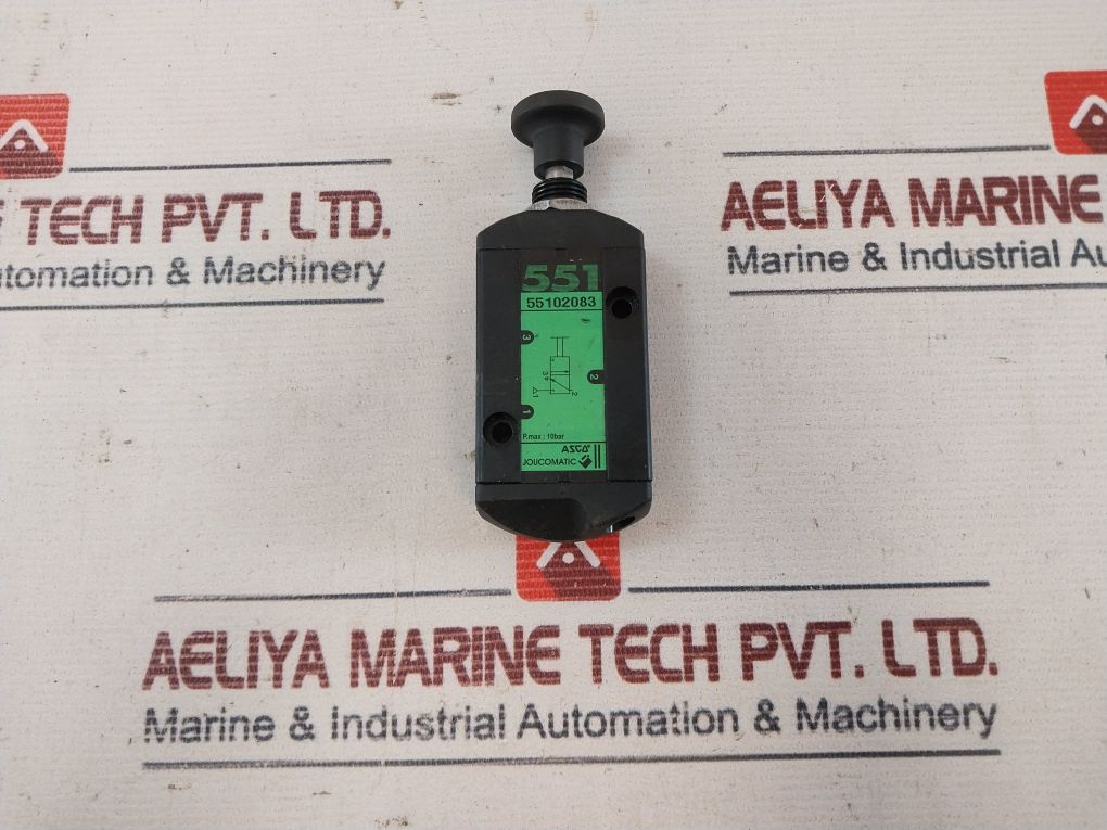 Asco 551 Solenoid Spool Valve 10 Bar 55102083