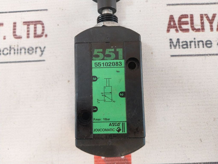 Asco 551 Solenoid Spool Valve 10 Bar 55102083