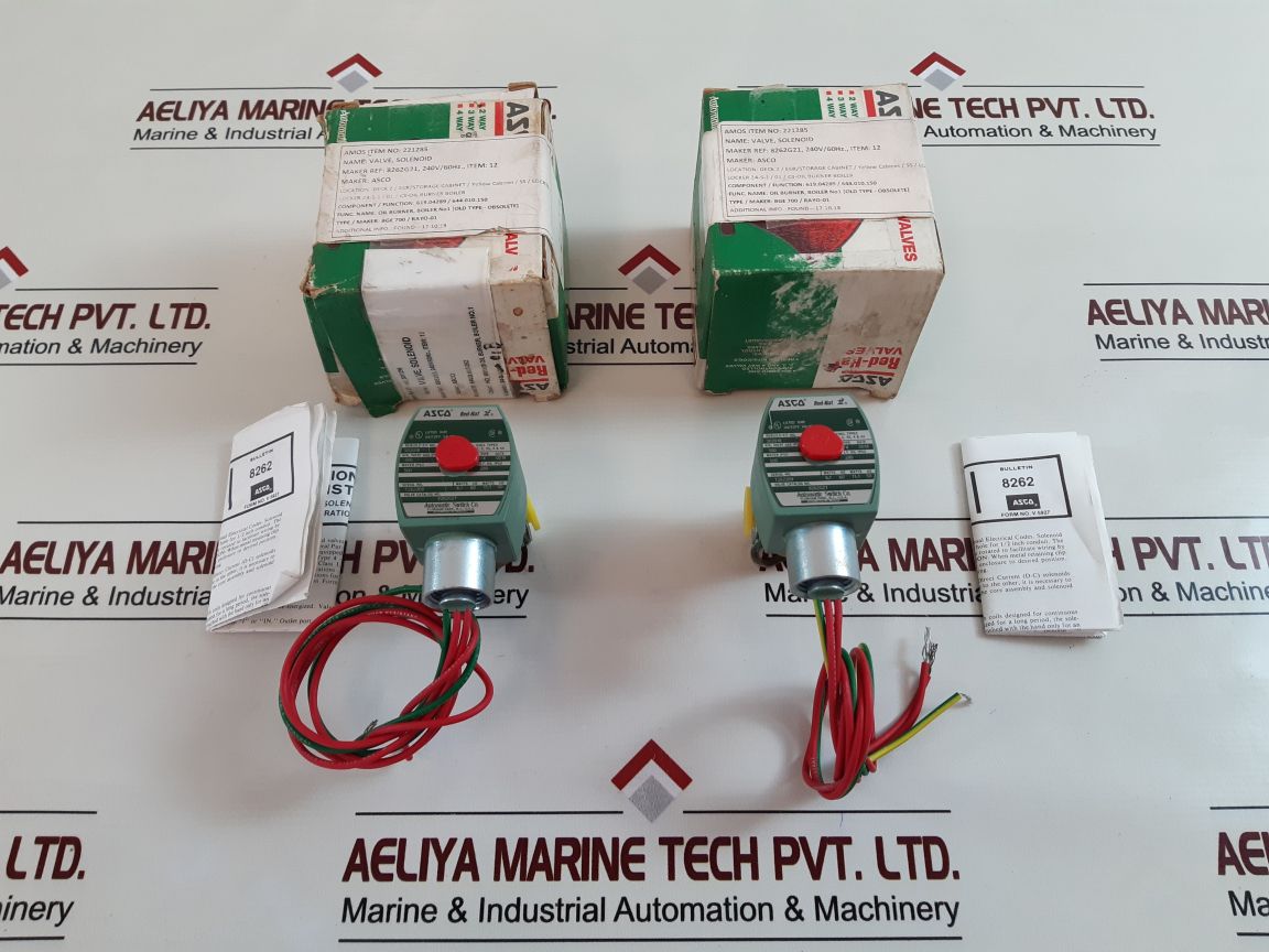 Asco 8262g21 red-hat 1/4