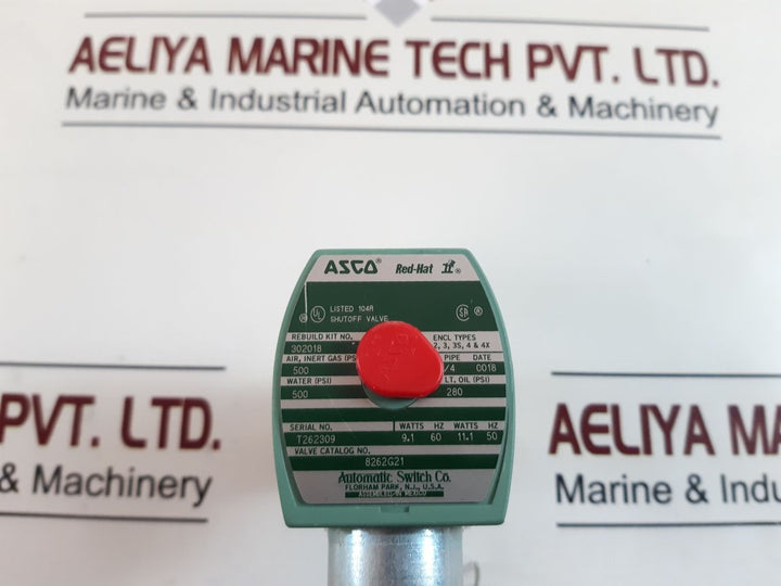 Asco 8262g21 red-hat 1/4
