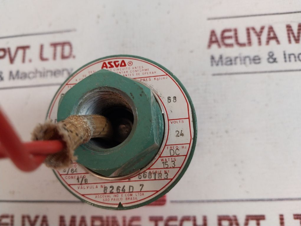 Asco 8264 D7 Solenoid Valve