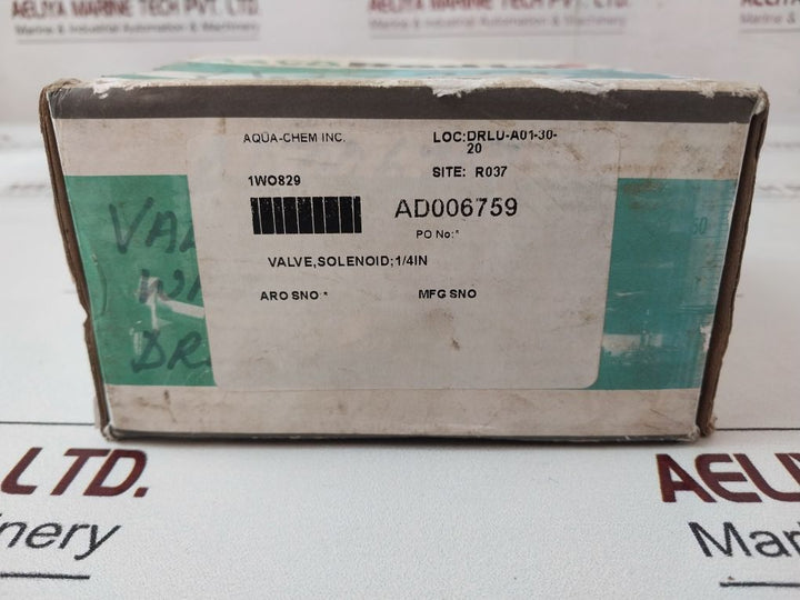 Asco 8360G071 1/4In Solenoid Valve