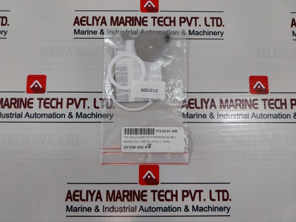 Asco C131209 Teflon & Gasket Kit For Drain Valve 2
