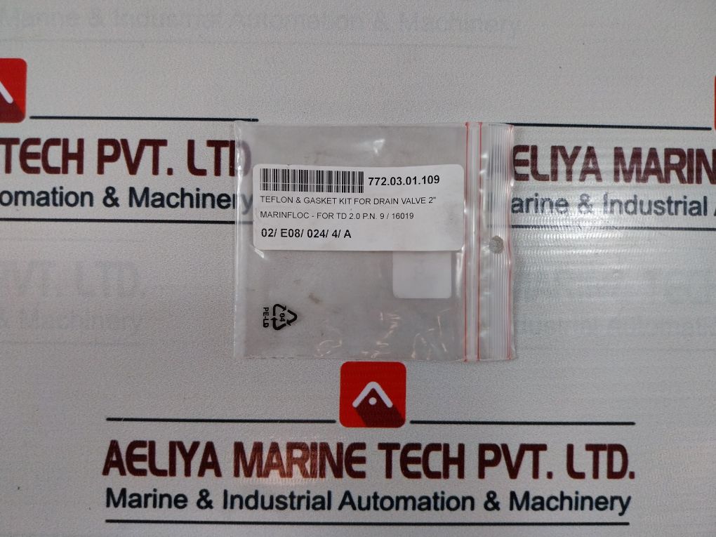 Asco C131209 Teflon & Gasket Kit For Drain Valve 2