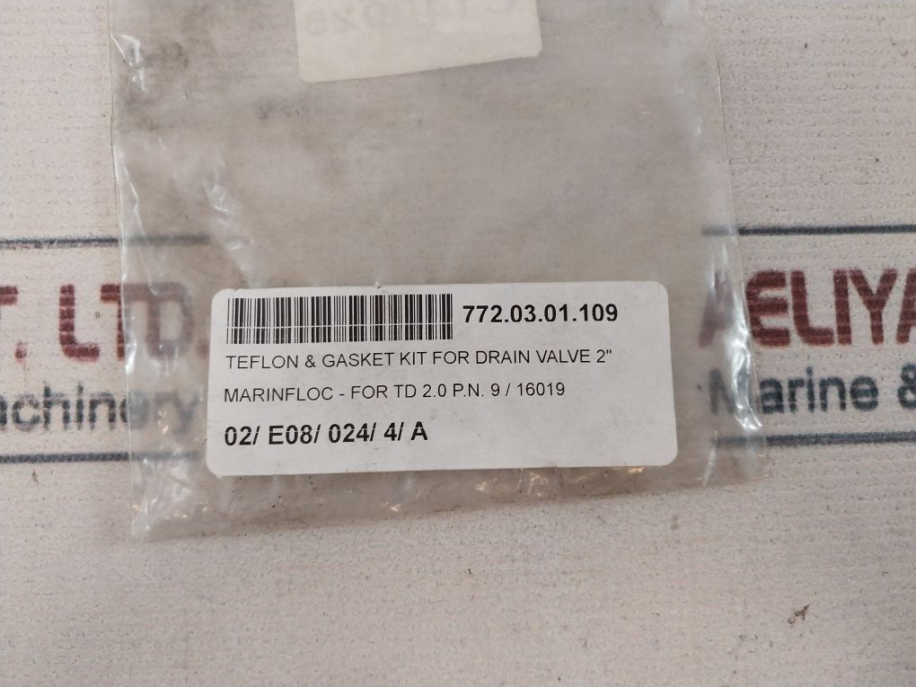 Asco C140025 Teflon & Gasket Kit For Drain Valve 2”