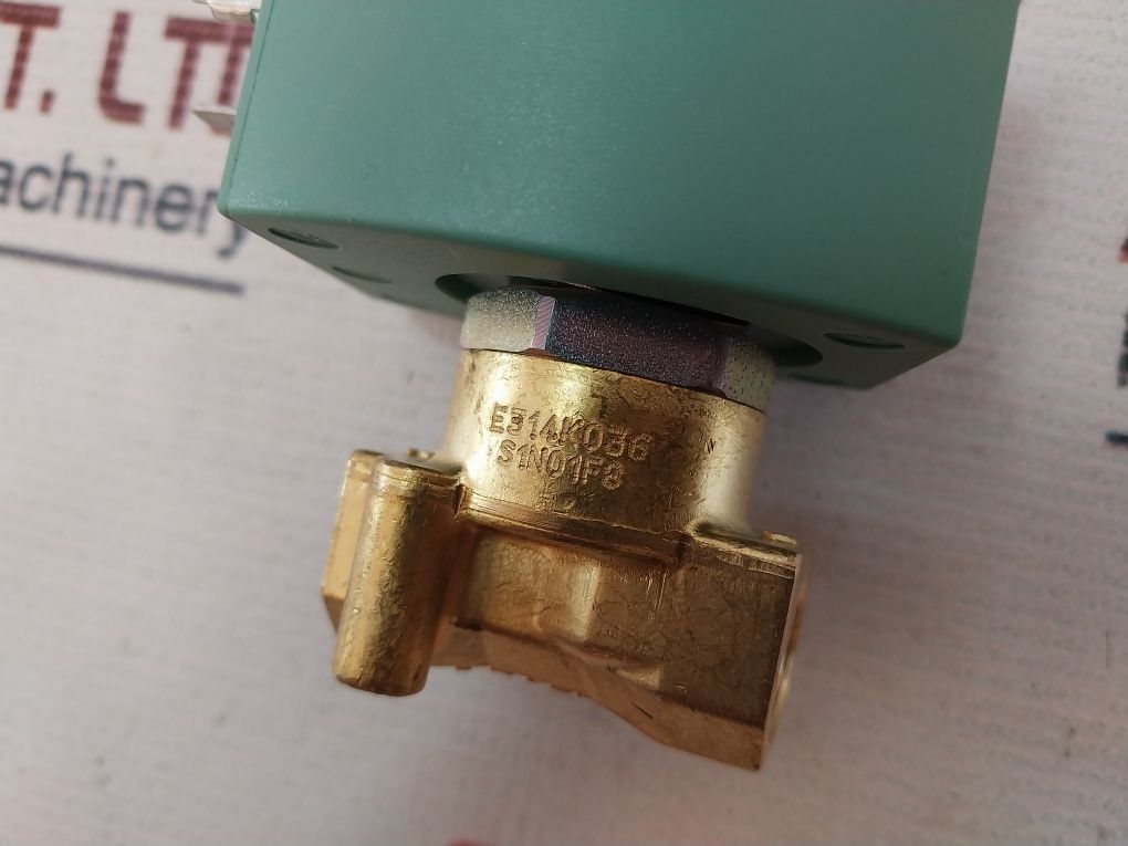 Asco E314K036S1N01F8 Direct Operated 3/2 Solenoid Valve