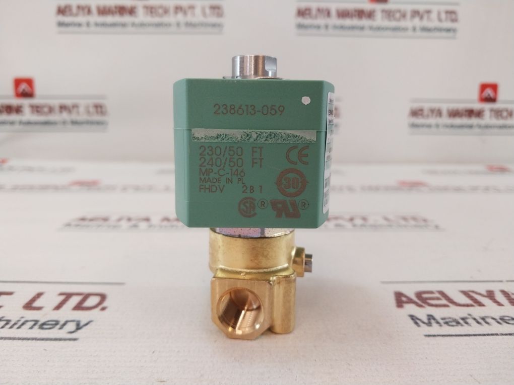 Asco E314K036S1N01F8 Direct Operated 3/2 Solenoid Valve