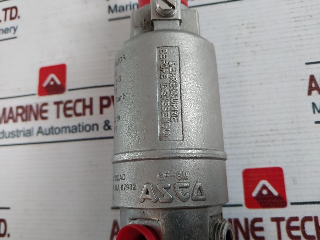 Asco Ed8321511 Solenoid Operator Valve