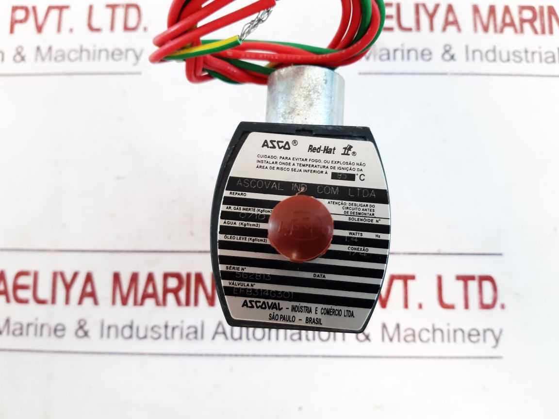 Asco Ef8314G301 Solenoid Valve