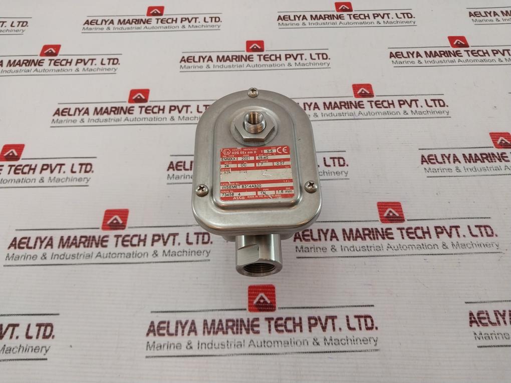 Asco Emmxx Solenoid Valve Wsemet B314A300