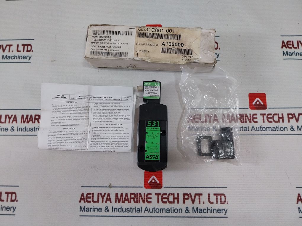 Asco G531C001Ms Solenoid Valve