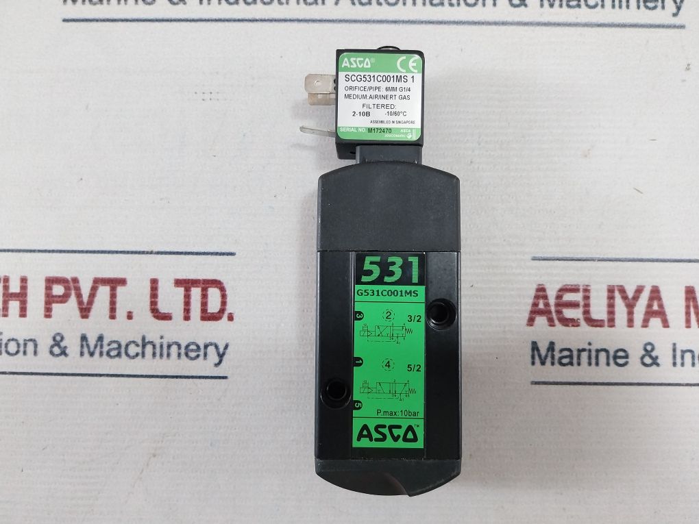 Asco G531C001Ms Solenoid Valve
