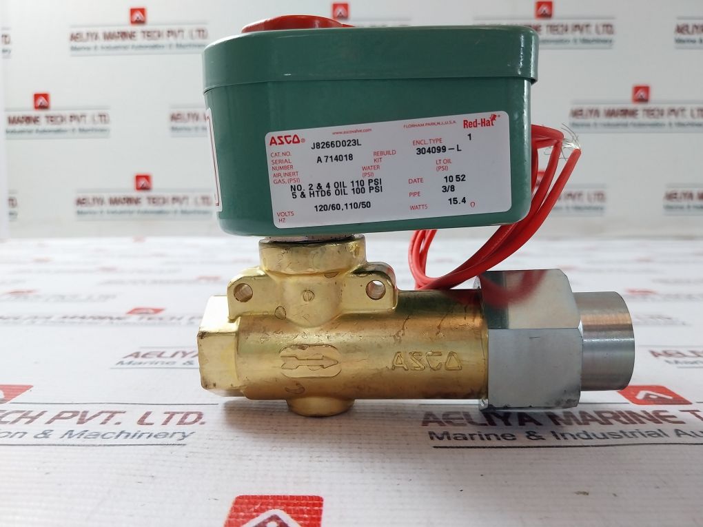 Asco J8266D023L Solenoid Valve 22929