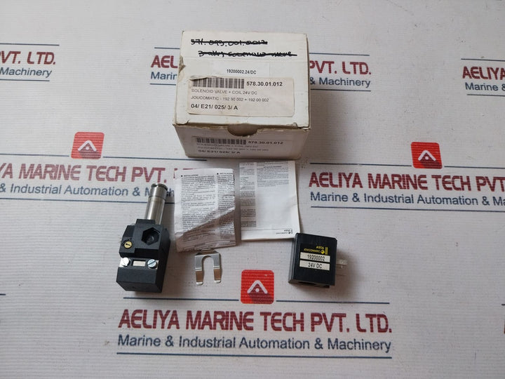 Asco Joucomatic 19200002 Solenoid Valve With Coil