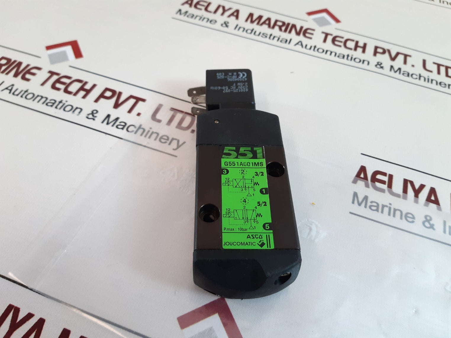 Asco Joucomatic G551A001Ms Solenoid Valve